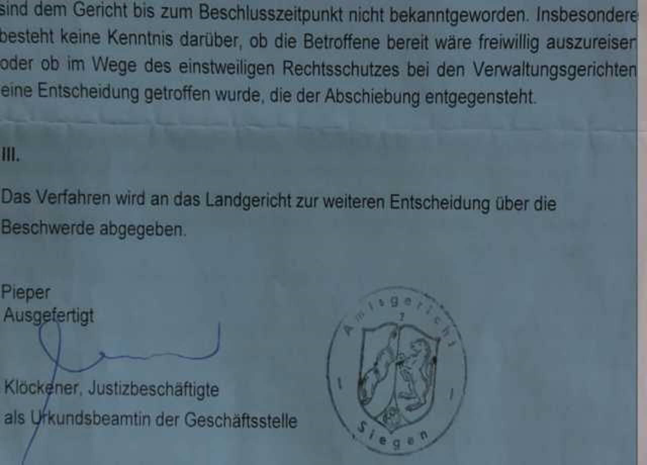 德国会在8月31日将另一名受害人送回迫害者手中吗?