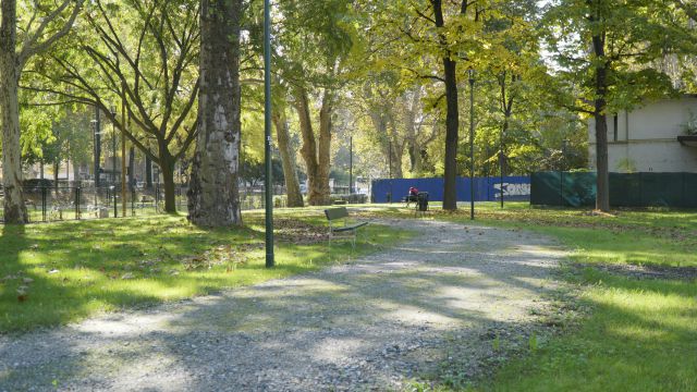 修复后重新开放的米歇洛蒂公园(Parco Michelotti)。