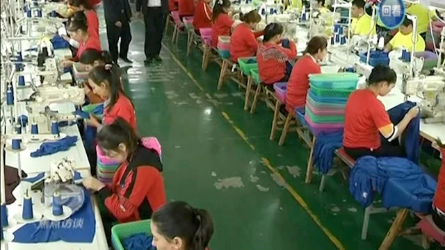 新疆工厂甚至雇用未成年人