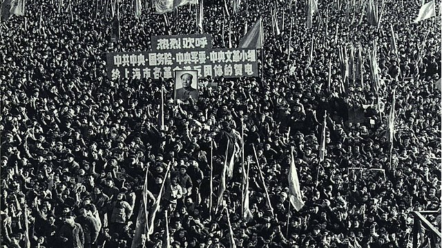 1967年上海造反派庆祝游行